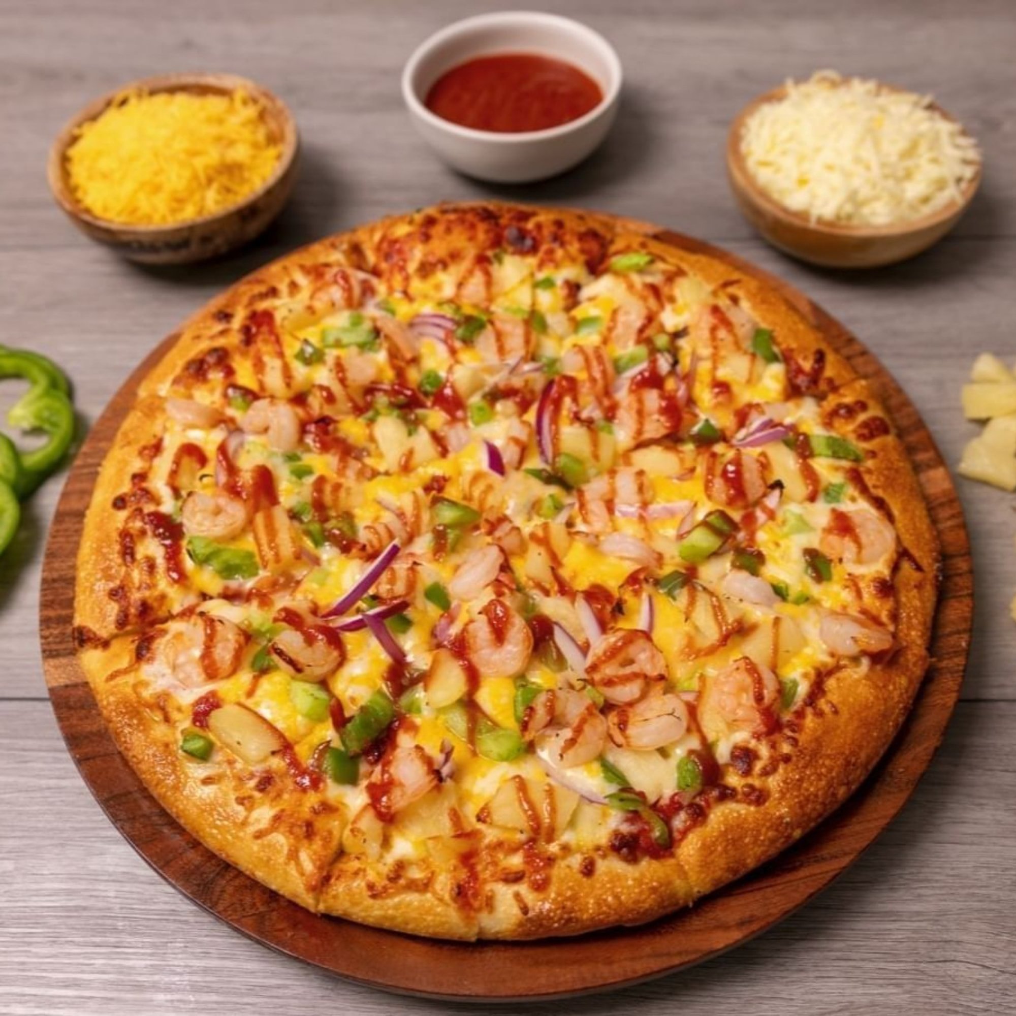 Primo Shrimp Pizza