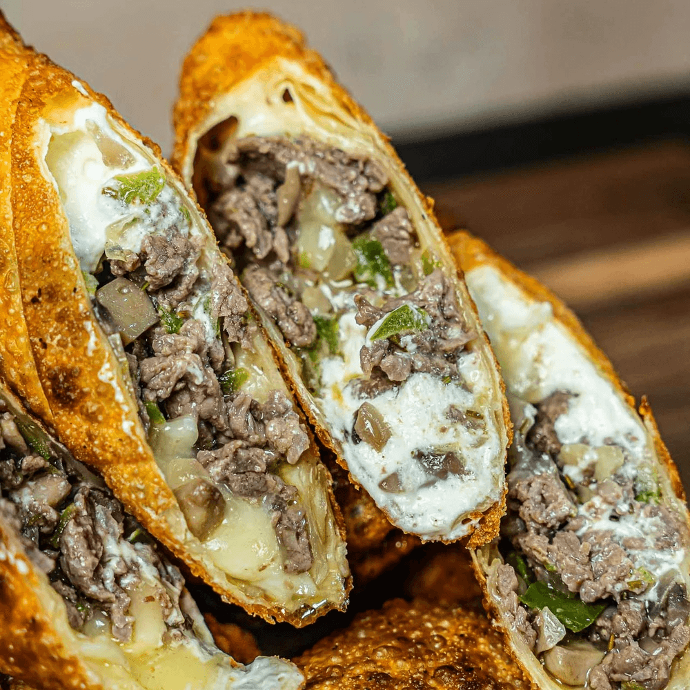 Philly Steak Egg Roll (2 Pieces)