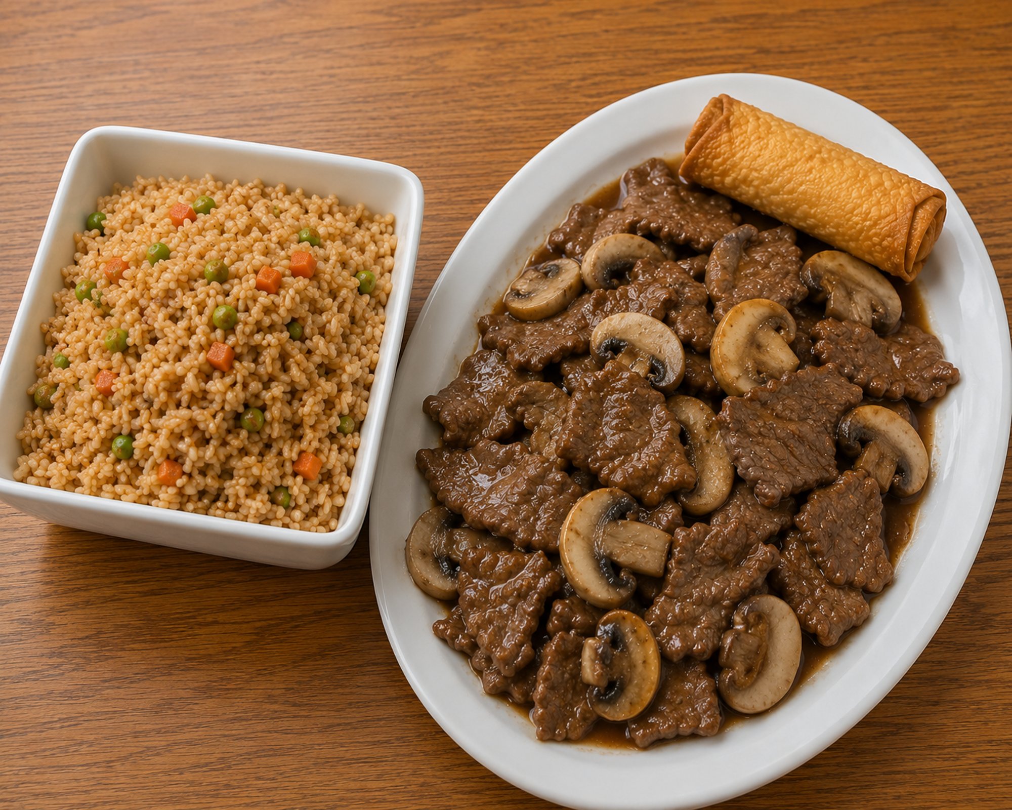 Beef with Mushrooms