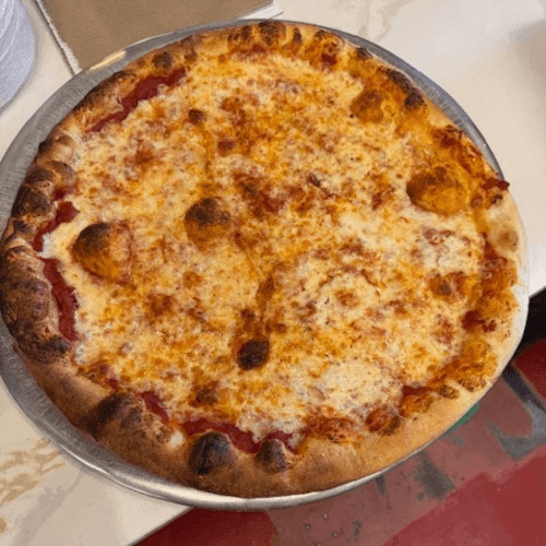 Thin Crust Cheese Pizza -Small
