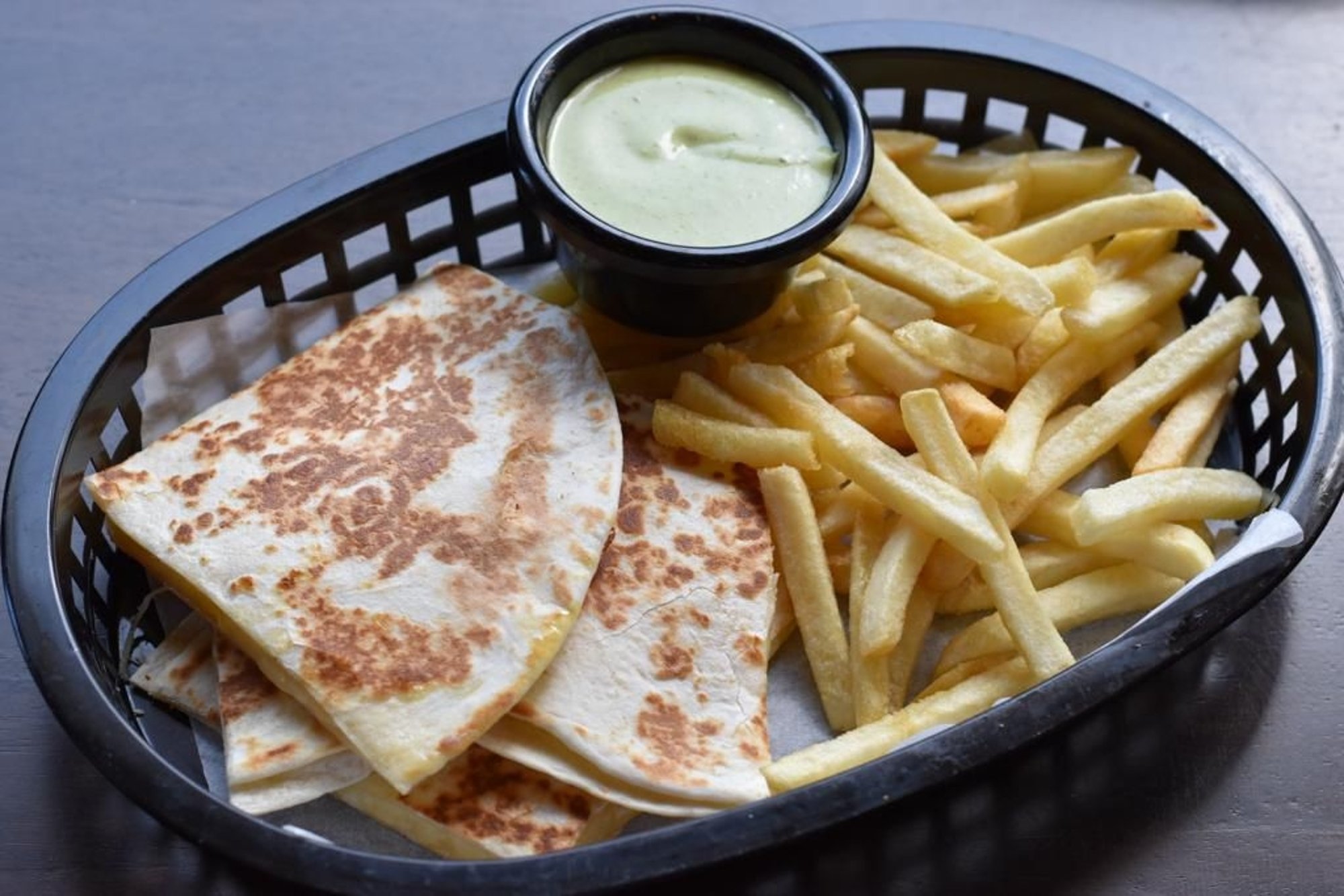 Kids Quesadilla with Fries
