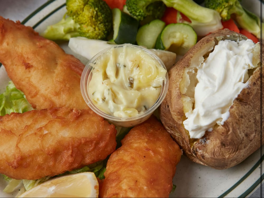 Fish & Chips Plate - O