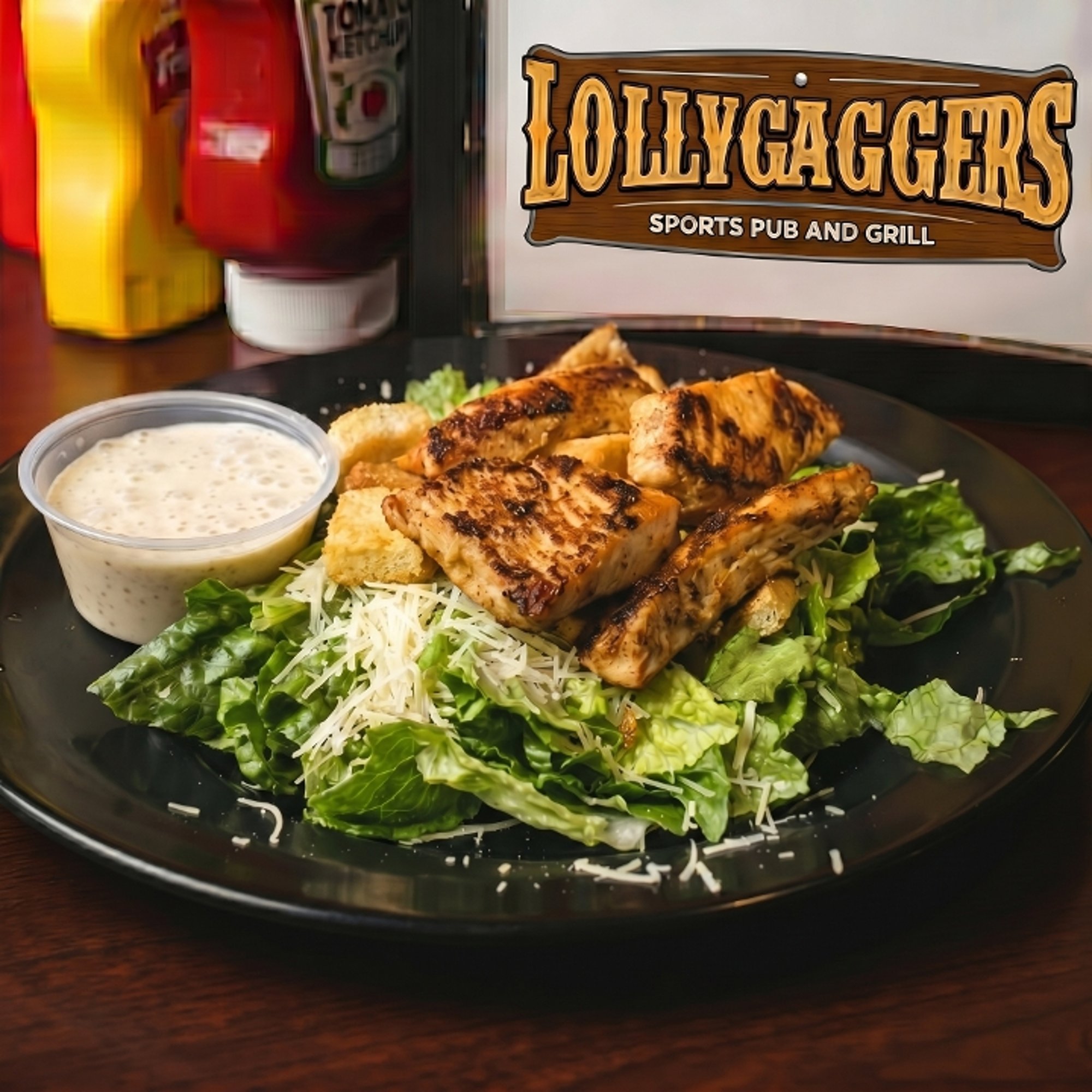 Blackened Mahi Caesar Salad