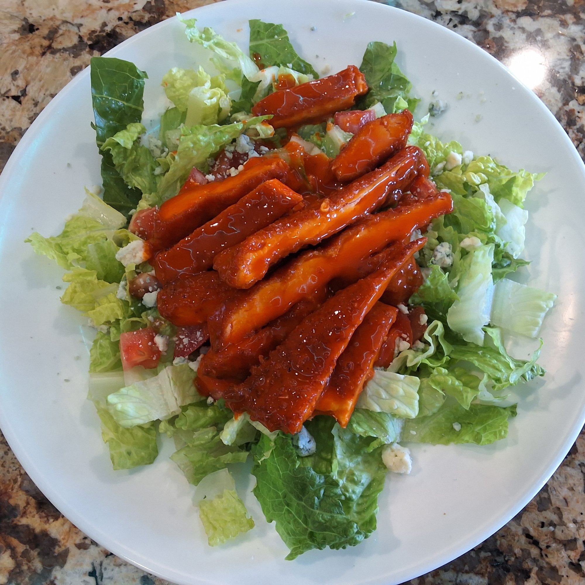 Buffalo Chicken Bleu Cheese Salad