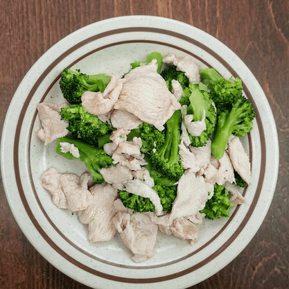 Steamed Chicken with Broccoli (PT)