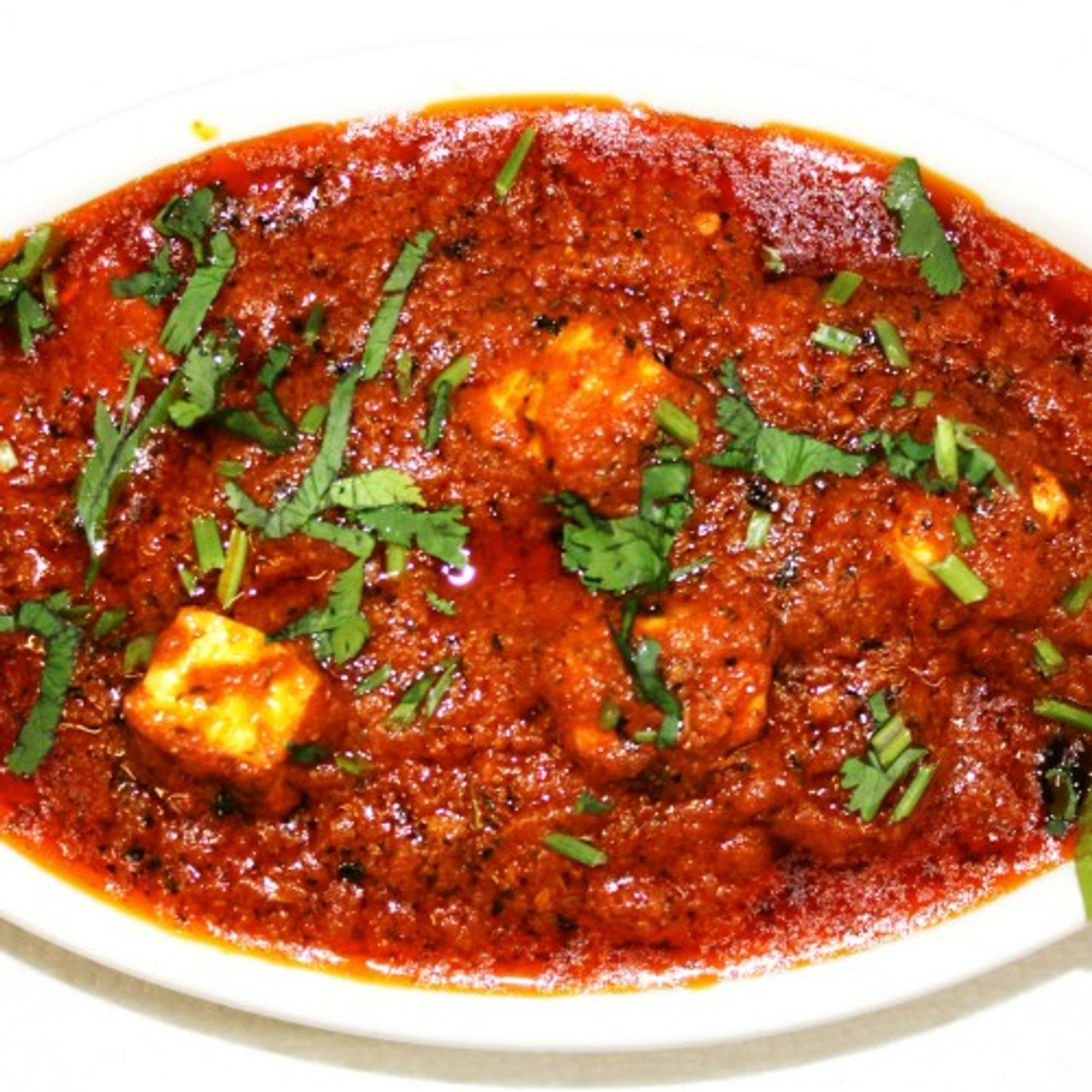 KADAI PANEER W/White Rice