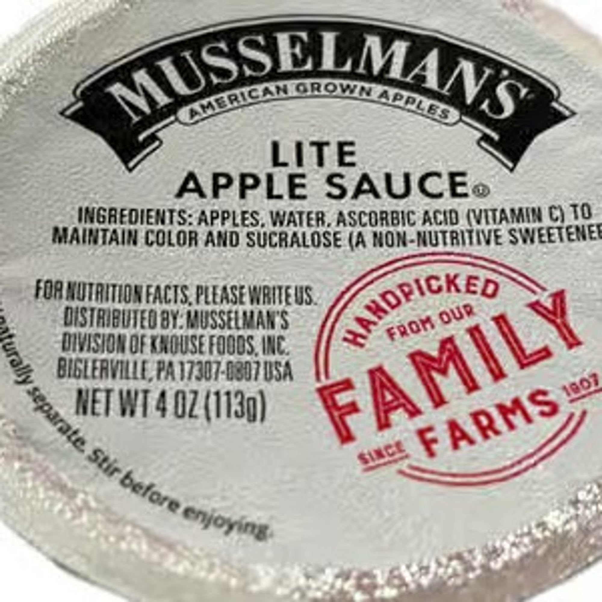 Side Apple Sauce