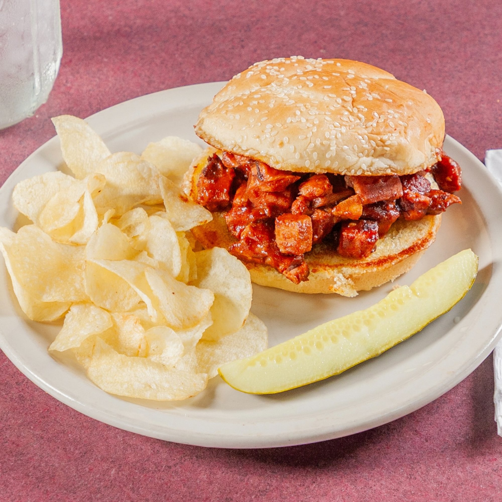 Chopped Pork Sandwich