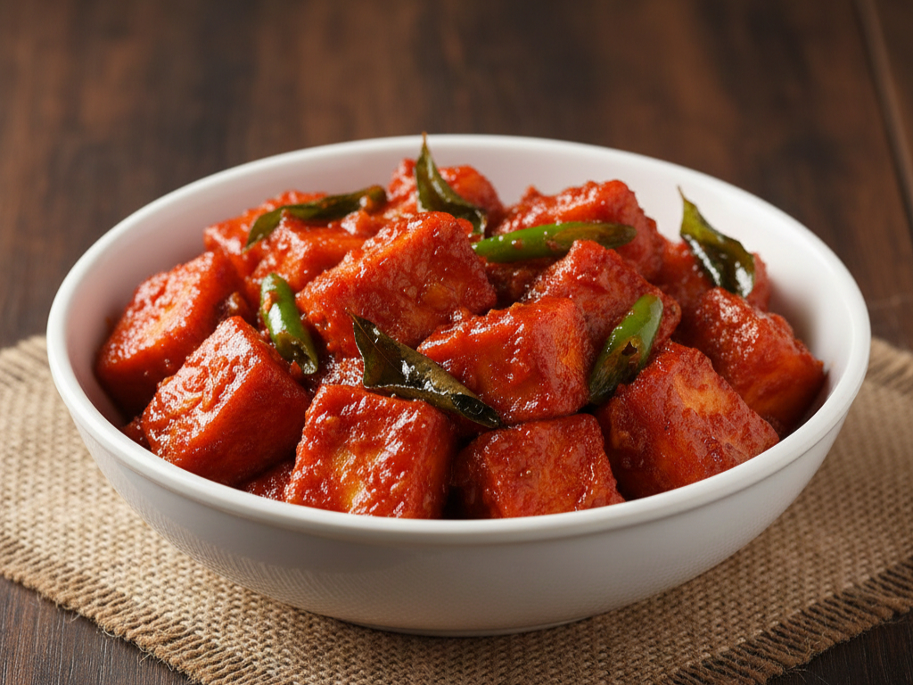 Hyderabad Special Paneer 65 (NF)