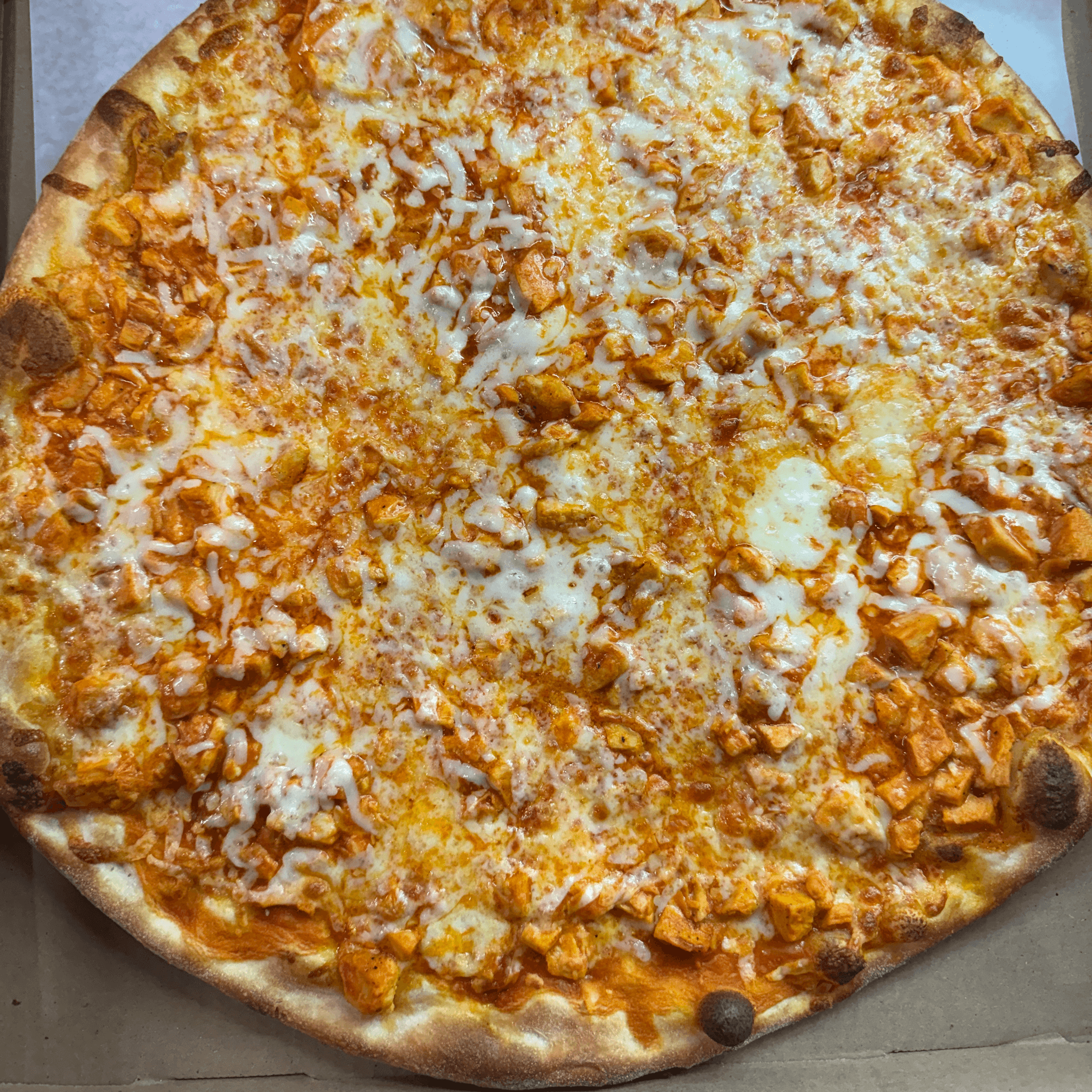 Buffalo chicken pizza (Woodfired)