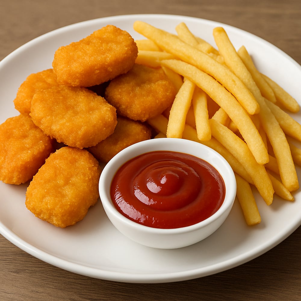 Chicken Nuggets with Fries
