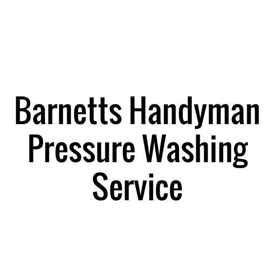 Barnetts Handyman Pressure Washing Service Logo