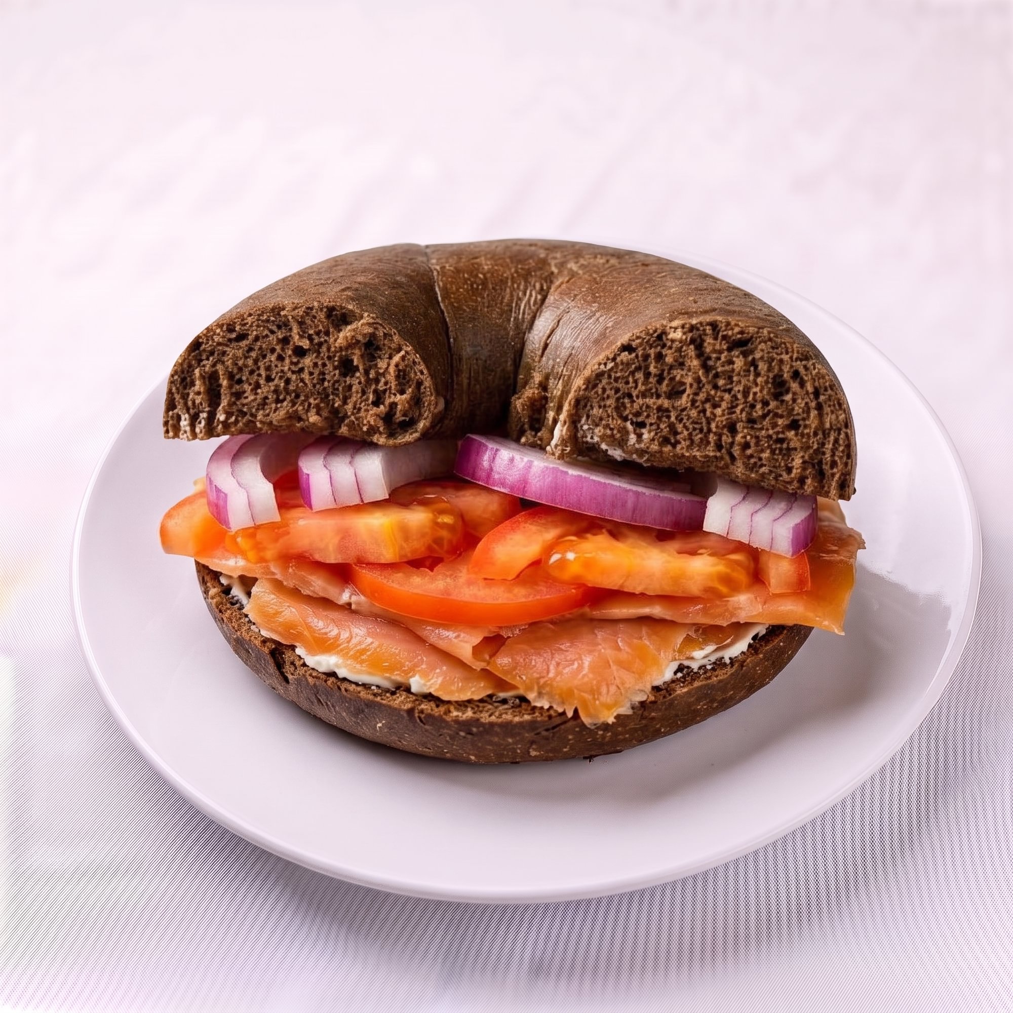 Bagel with Fresh Lox