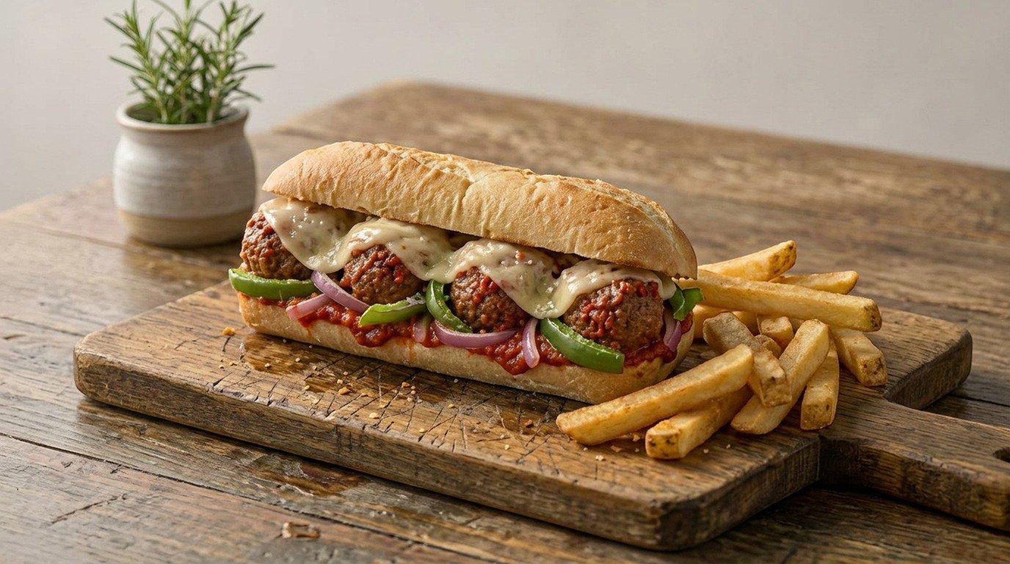 Meatball Supreme Sub