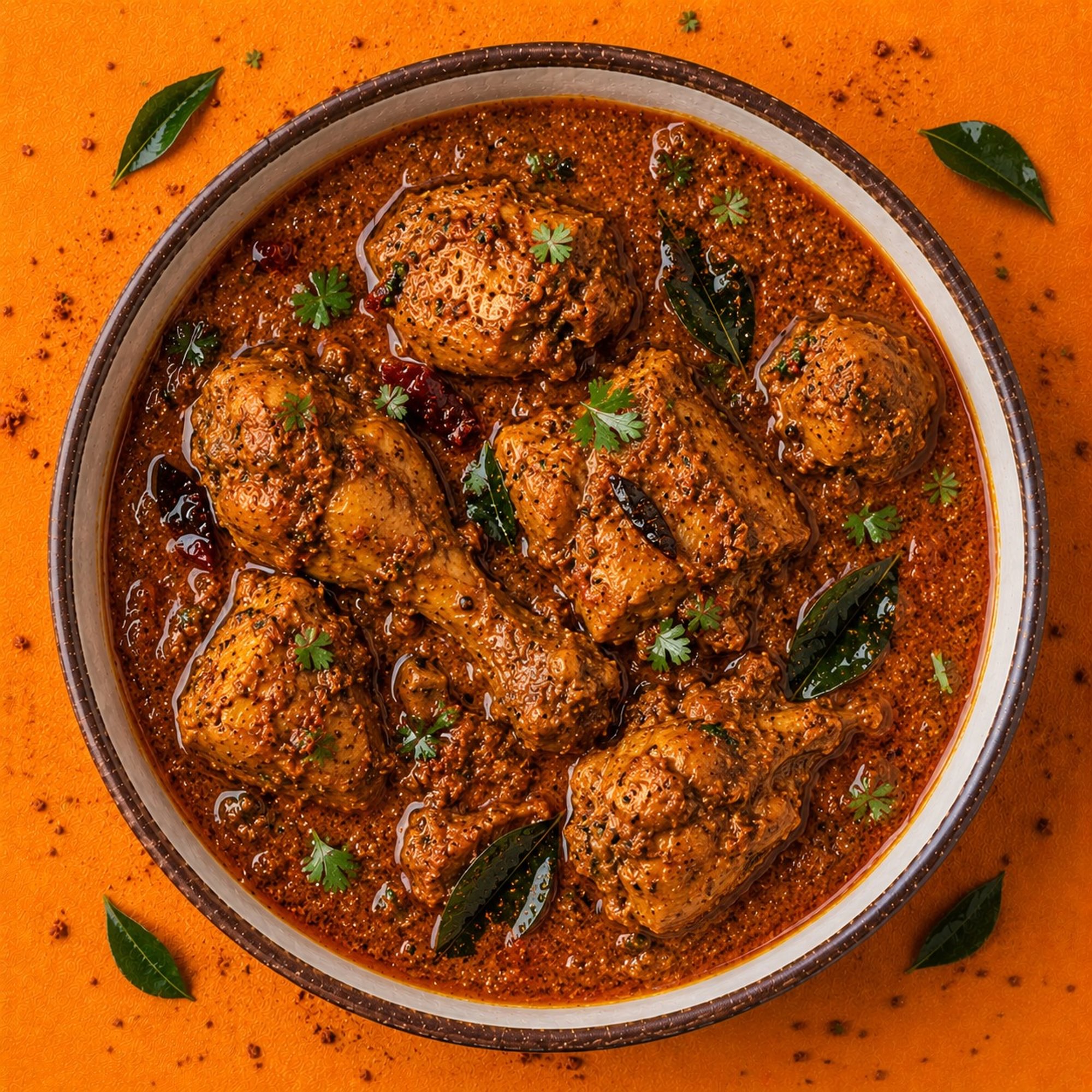Karampodi Chicken Curry