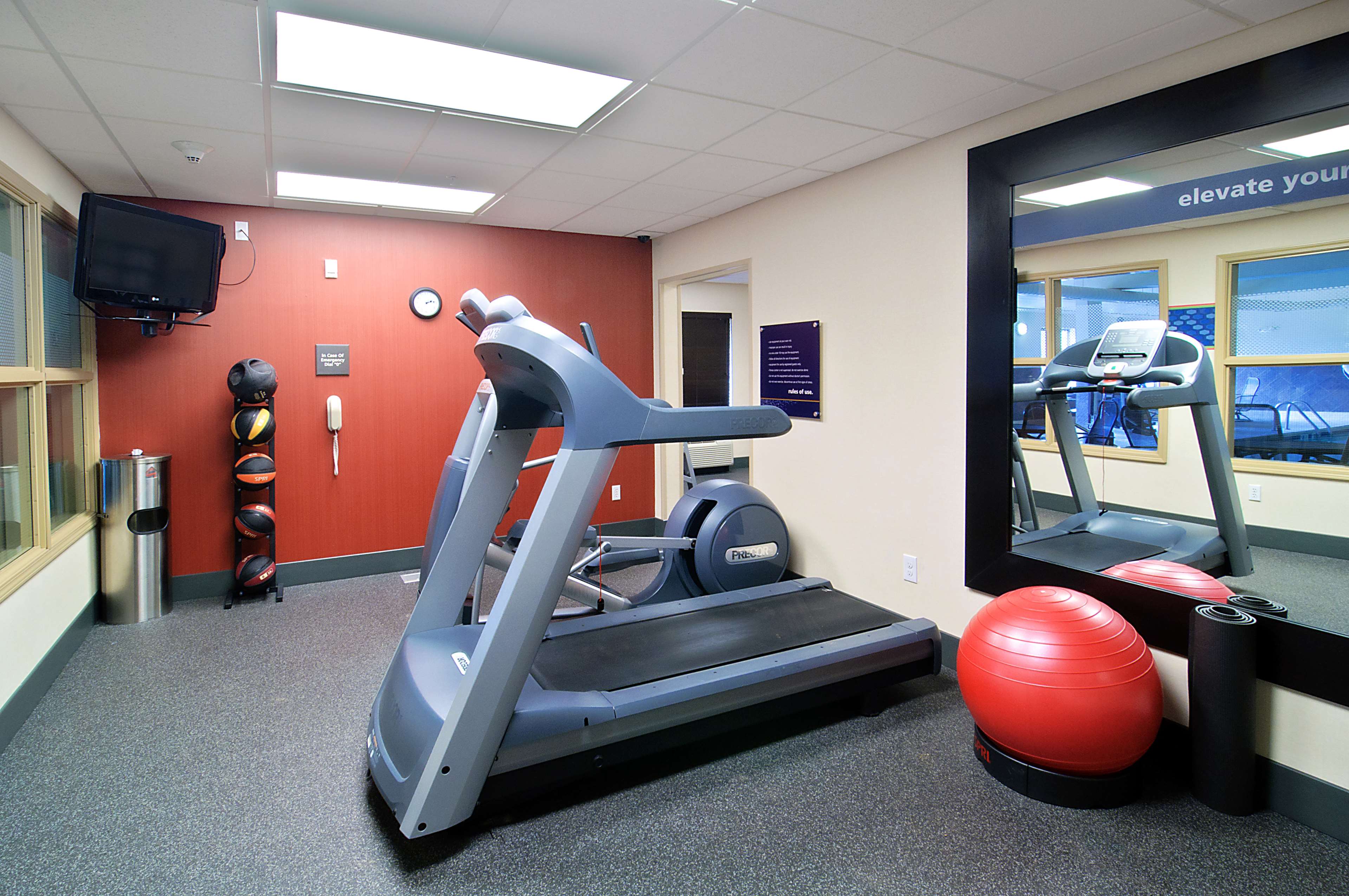 Health club  fitness center  gym