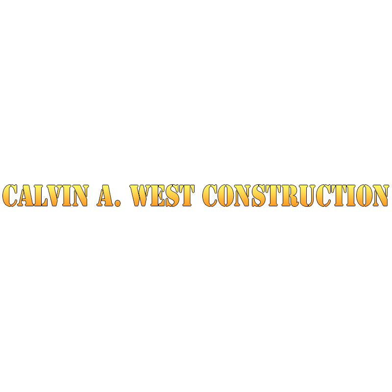 Calvin A. West Construction Logo