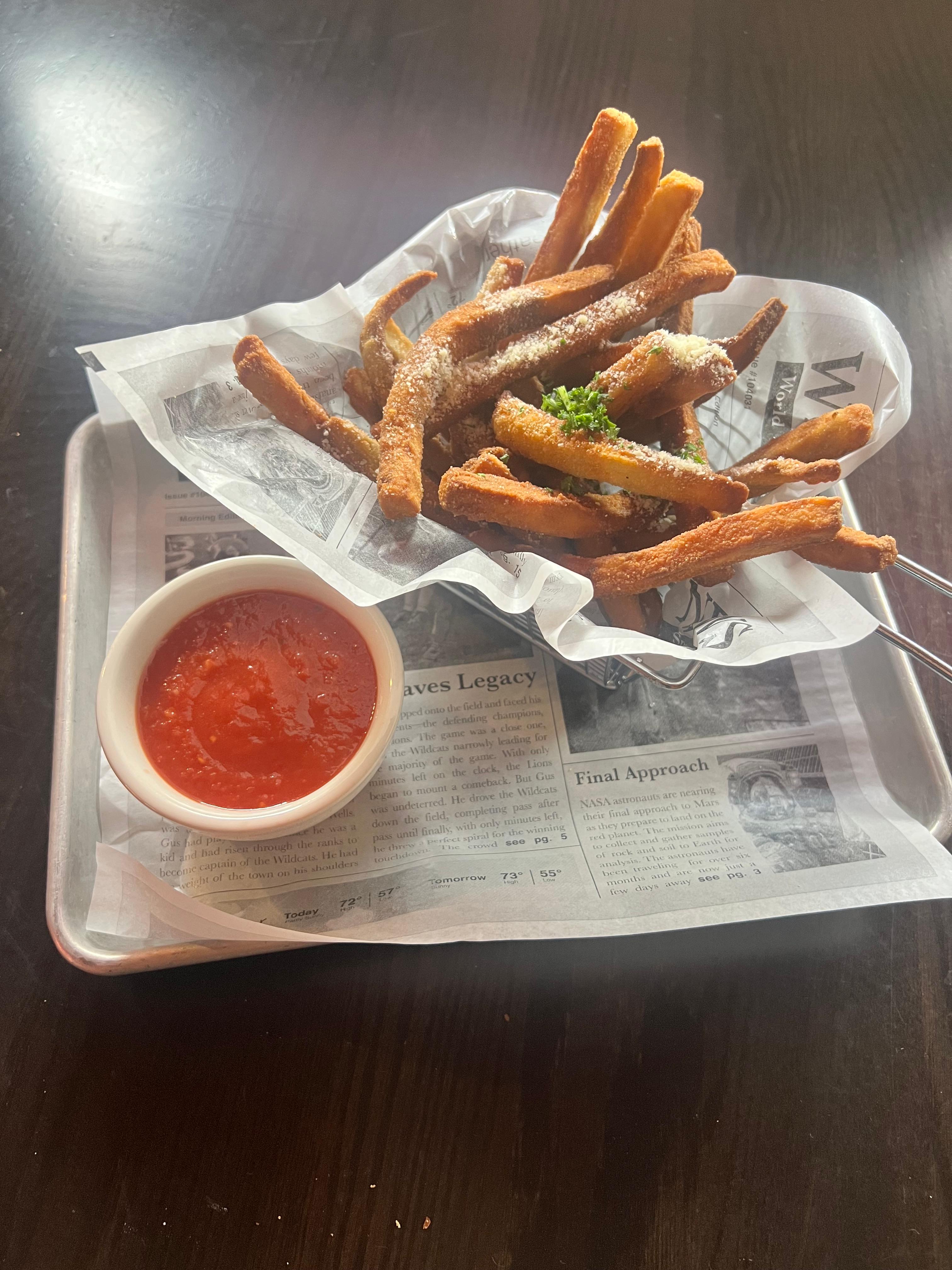 Small Eggplant Fries
