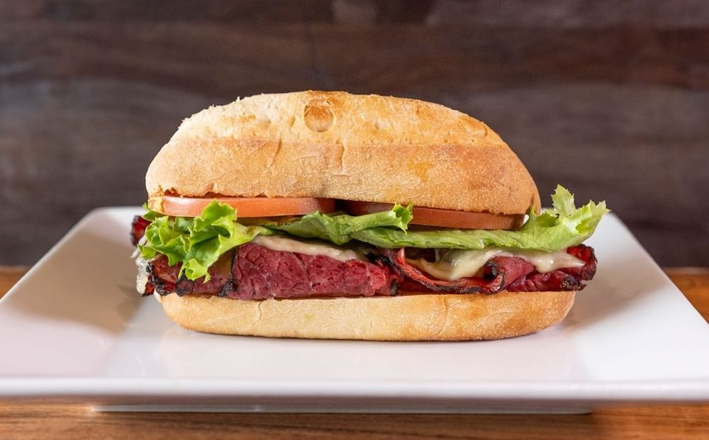 Hot Pastrami Sandwich
