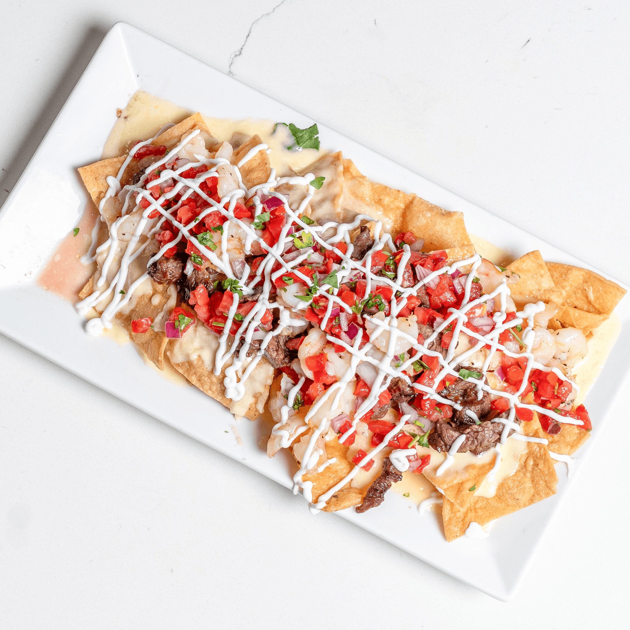 Bistro nachos dinner