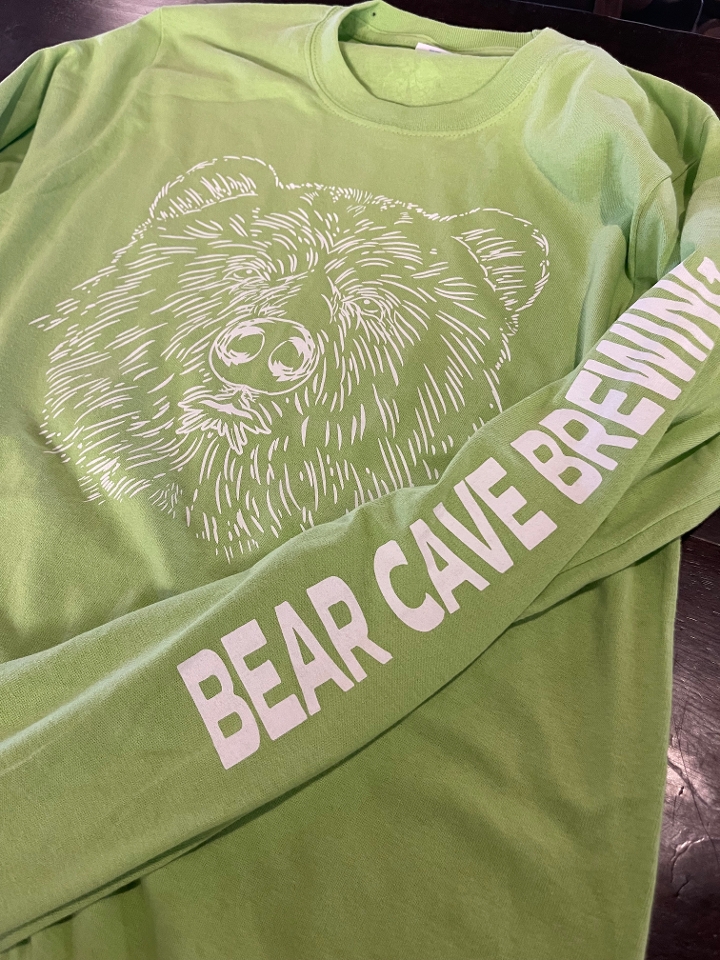 Long Sleeve Hop Green Shirt
