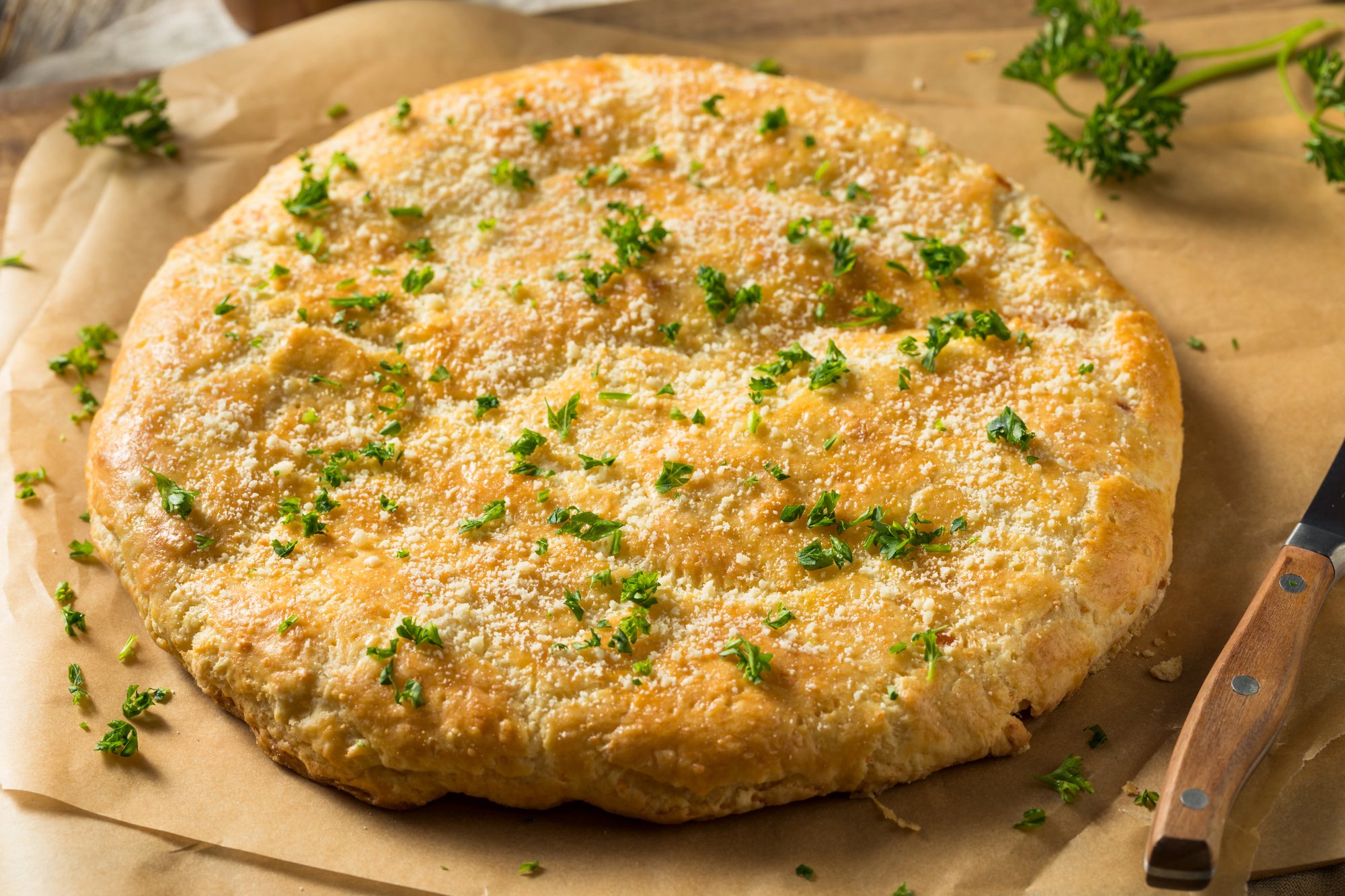 Garlic Basil Naan- New !