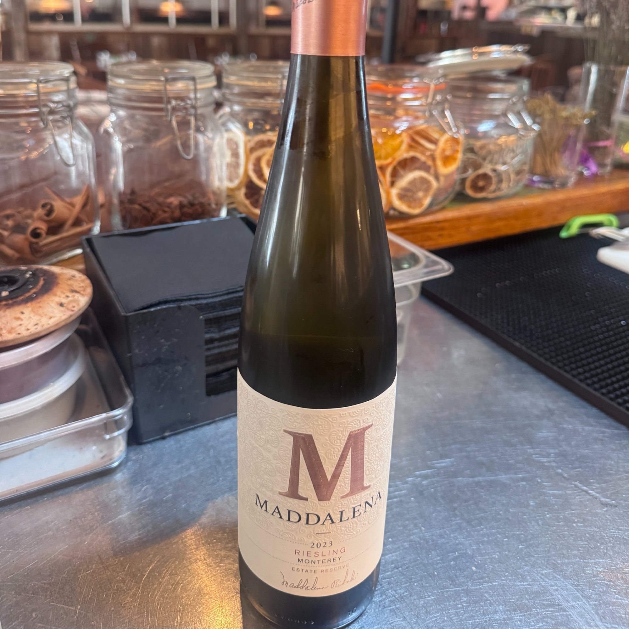 Wht Riesling Maddelena BTL