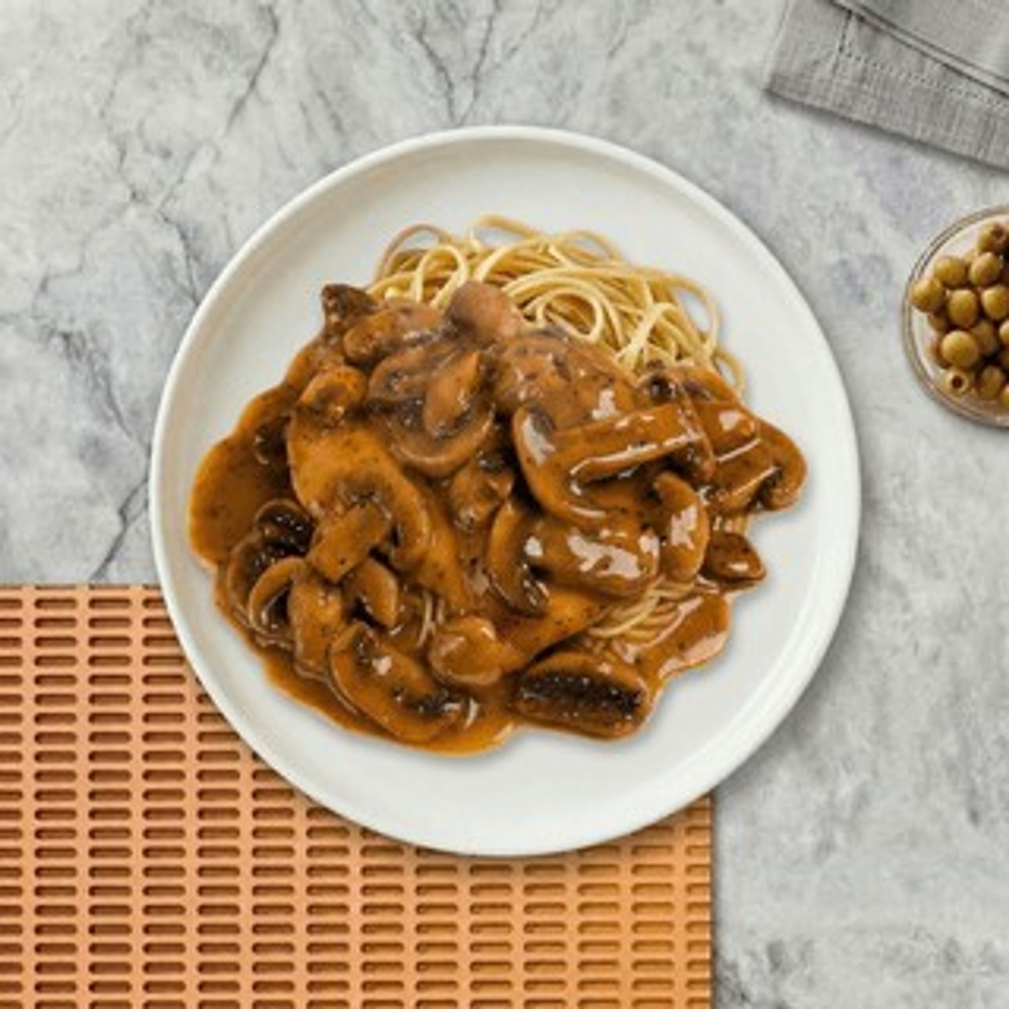 Chicken Marsala Lunch