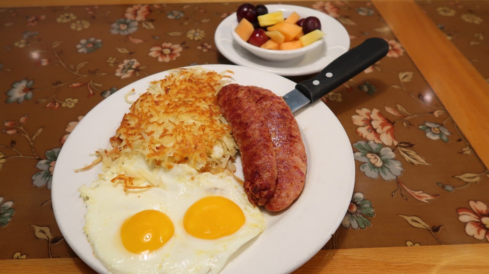 Andouille Sausage & Eggs