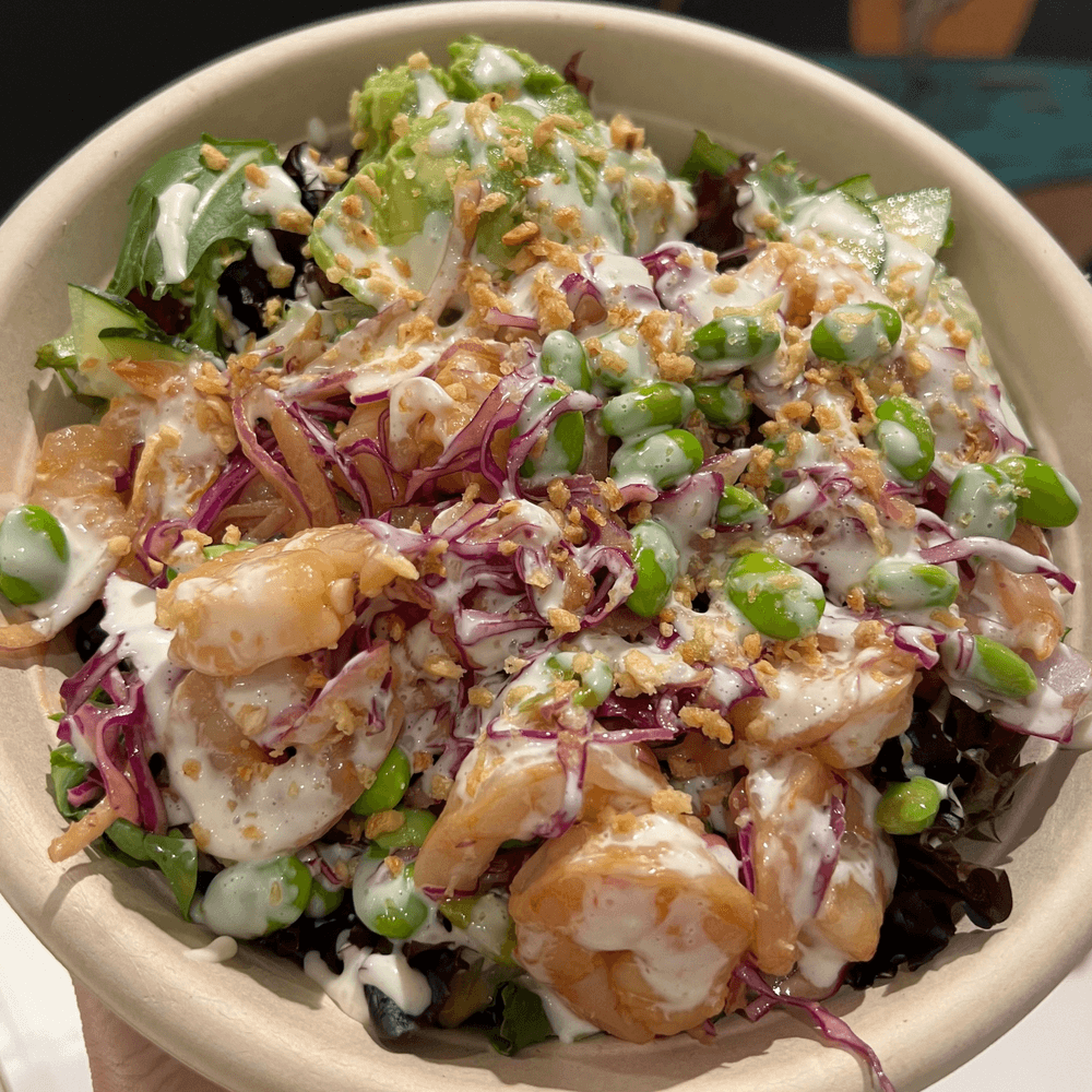 Garlic Shrimp Bowl