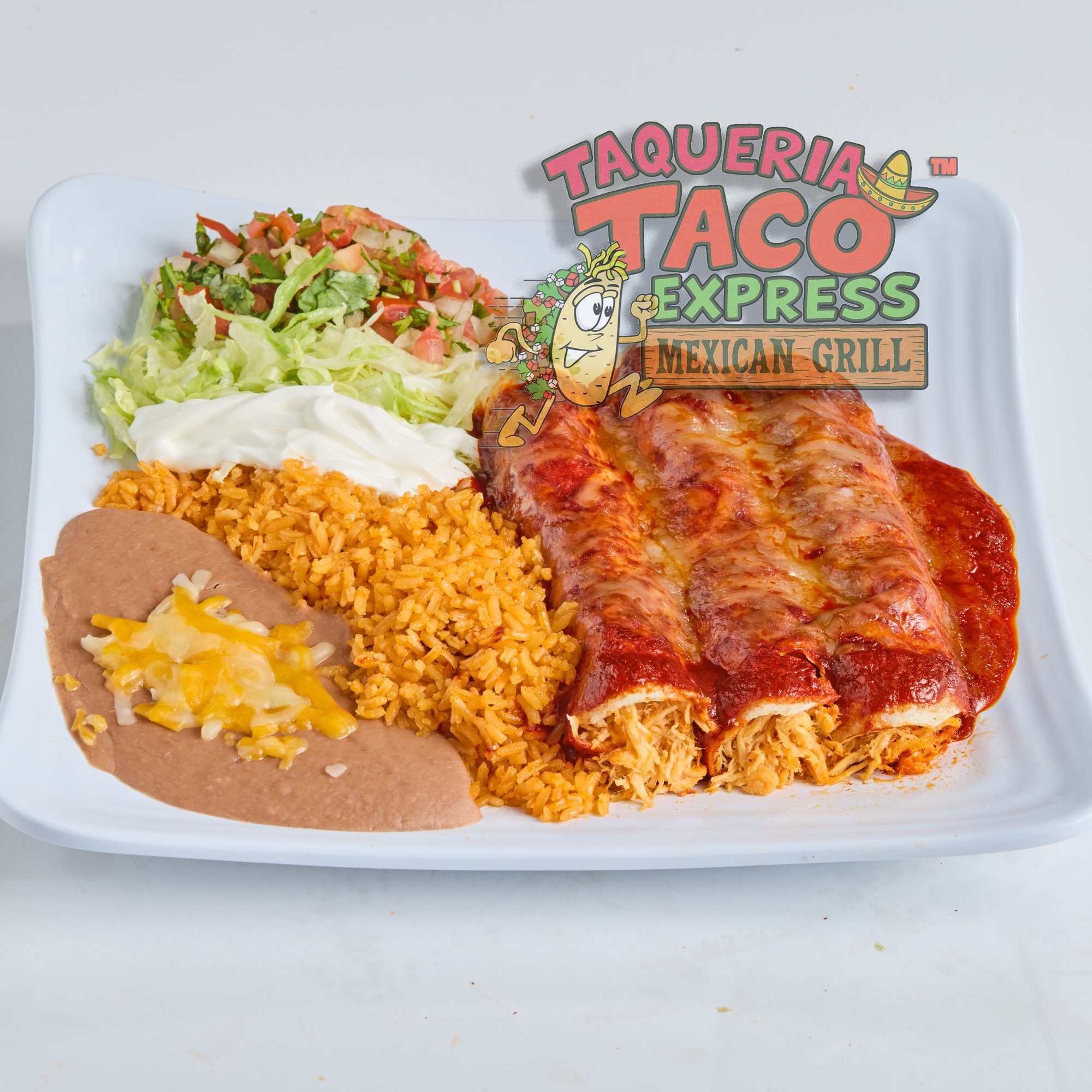 Enchilada Plate