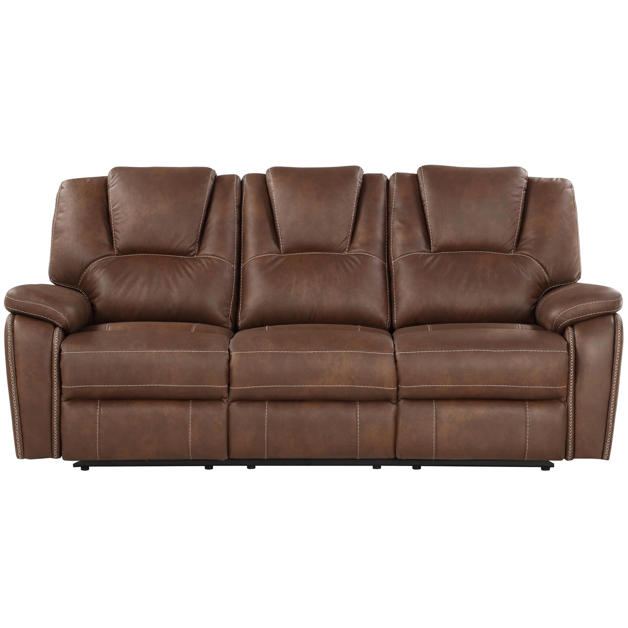 Katrine Recliner Sofa- Brown