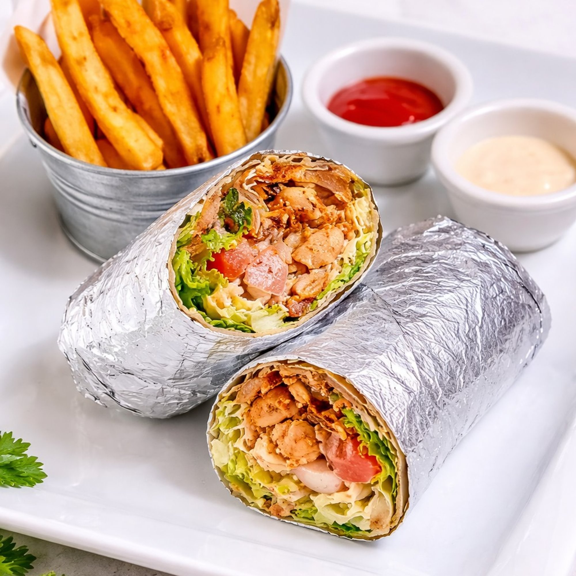Chicken Gyros Wrap