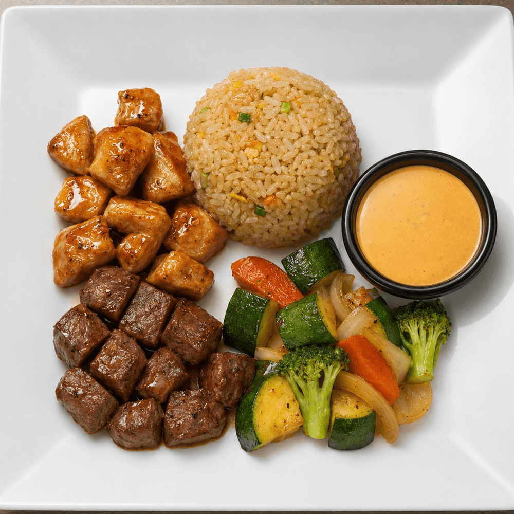 L. Hibachi Chicken & Steak