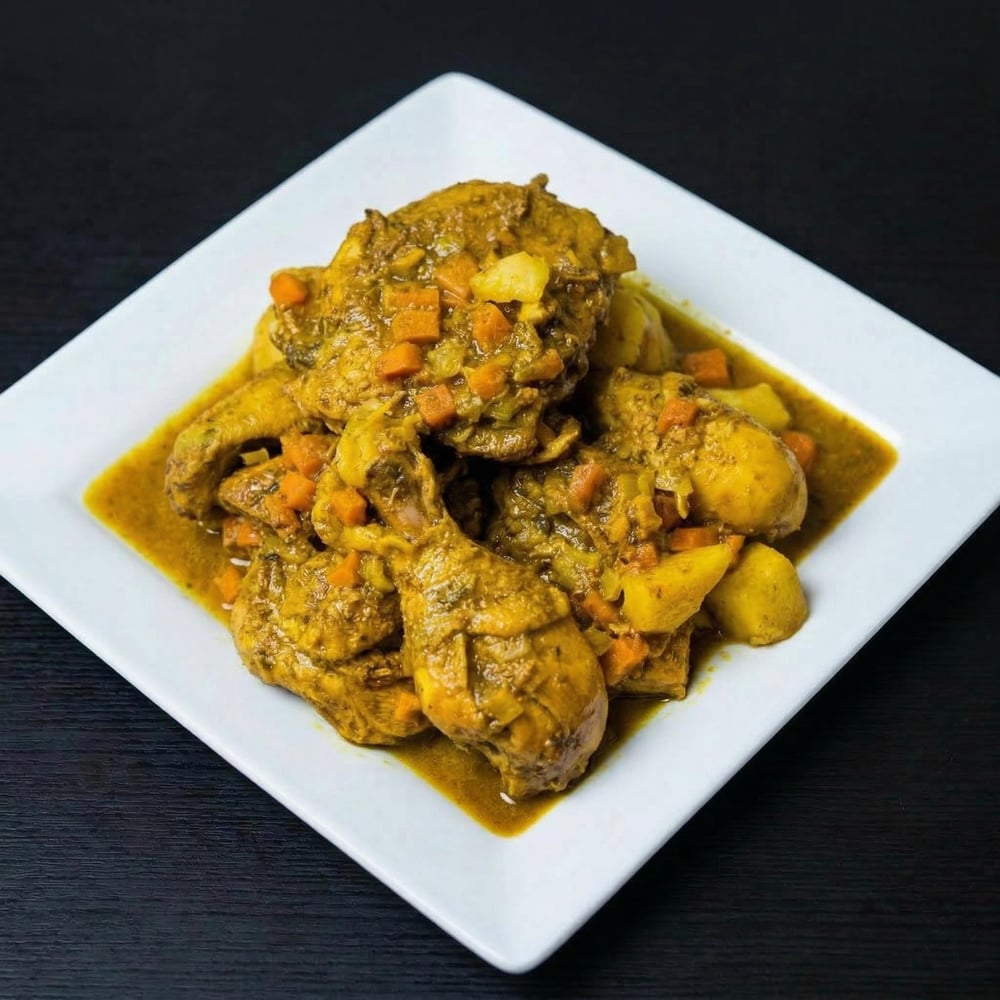 Curry Goat and Chicken