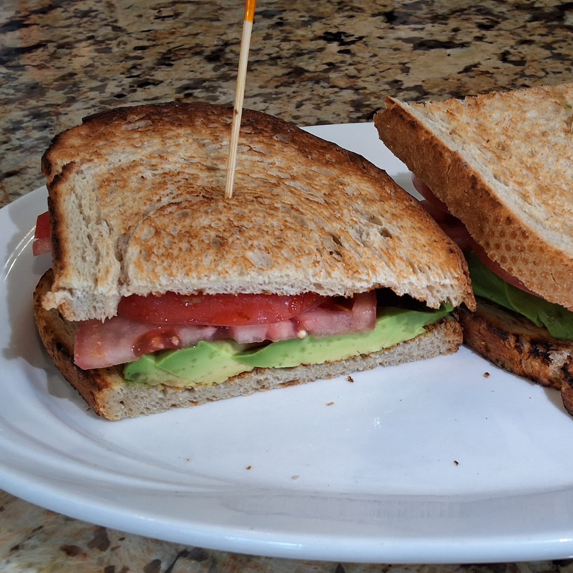 Avocado Tomato Sandwich