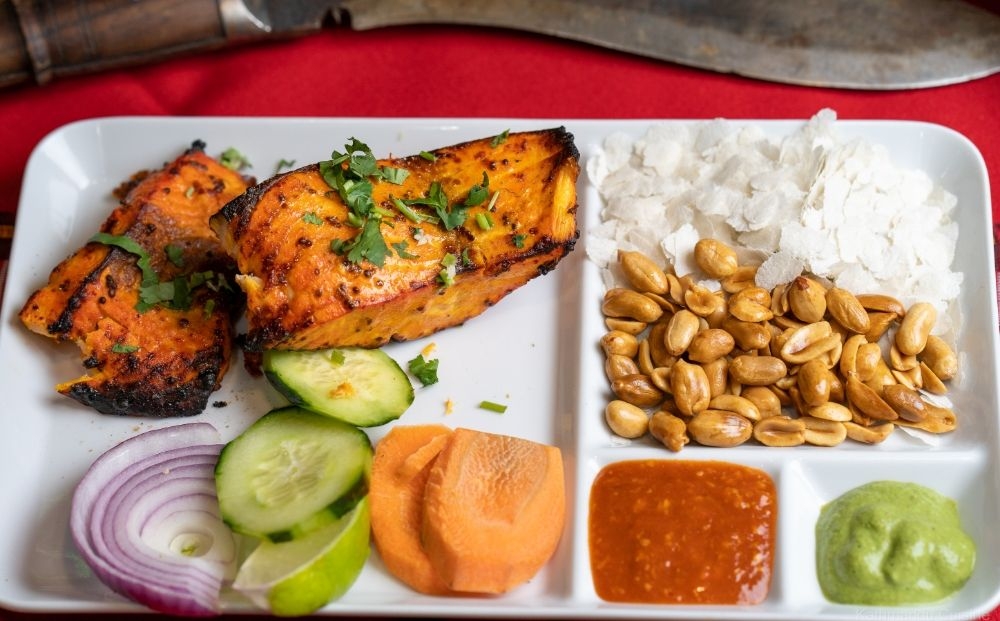 Salmon Sekuwa