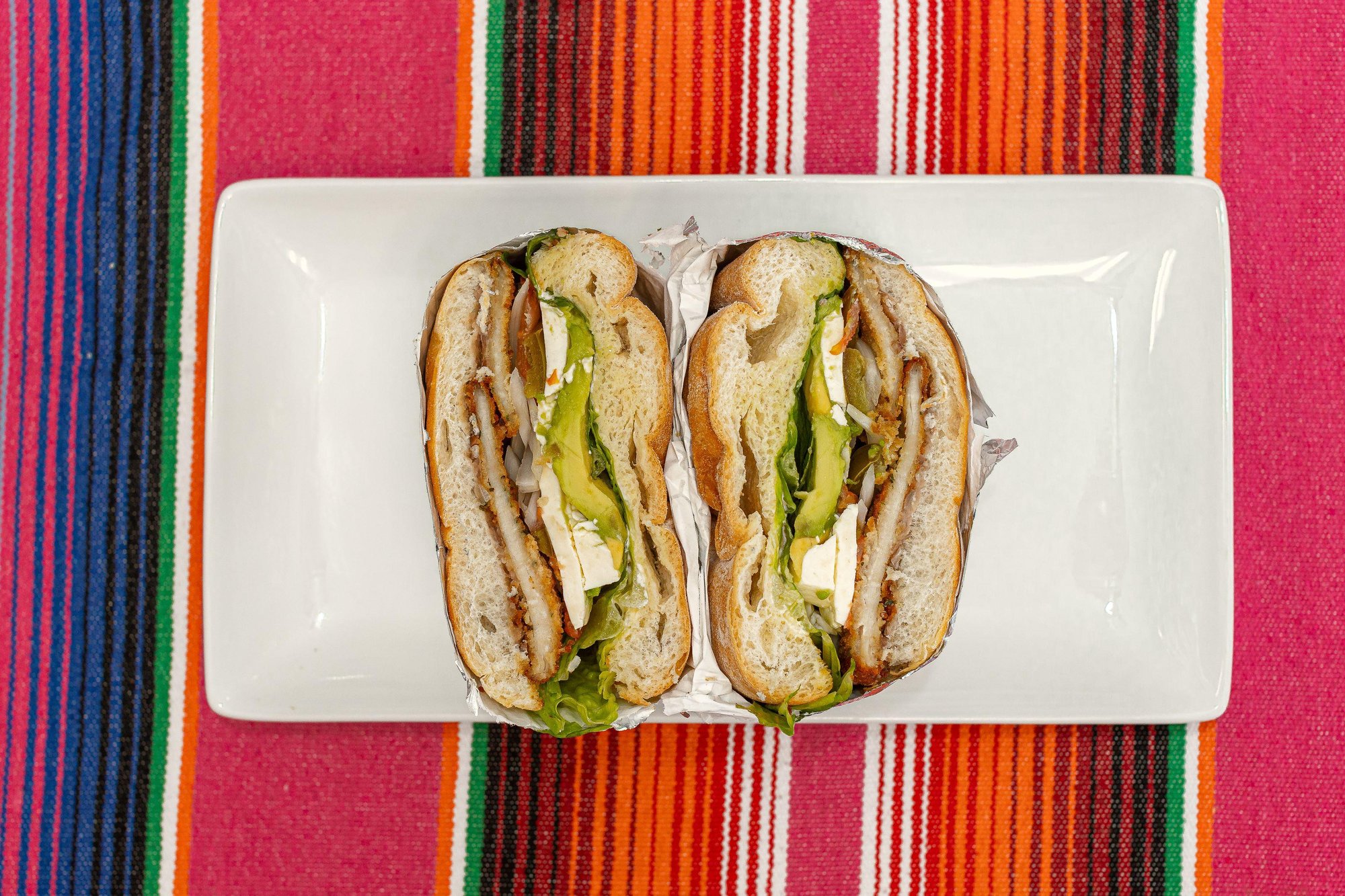 Torta de MILANESA POLLO (BREADED CHICKEN)