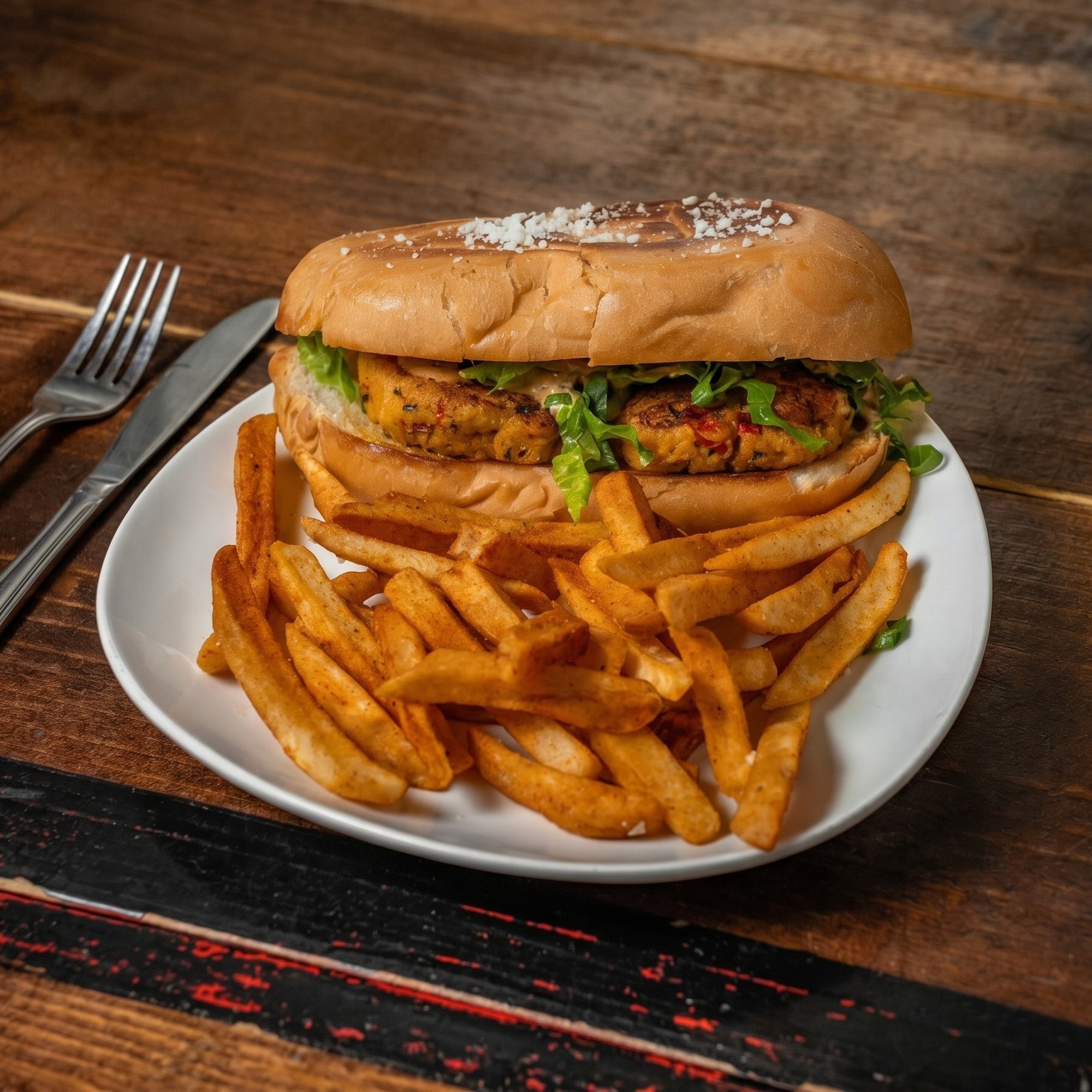Crab Cake PoBoy