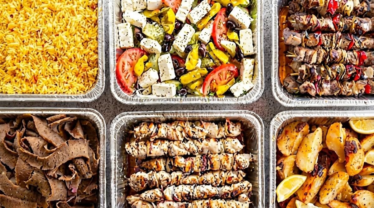 10 people Pick Up To 2 Proteins (full buffet)