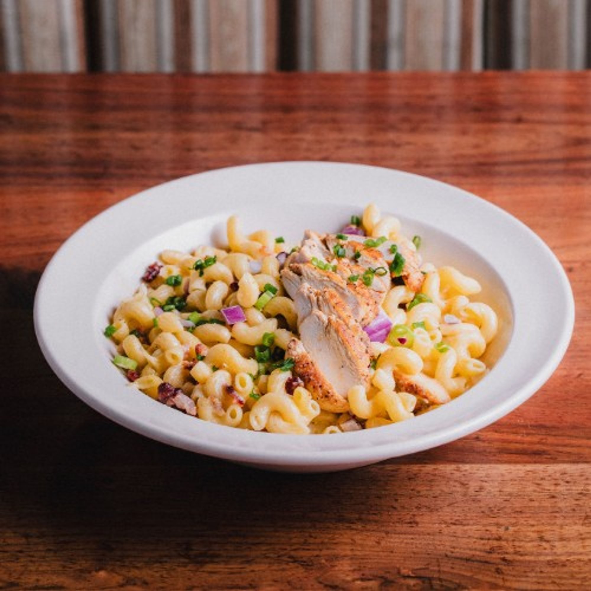 Asiago Smoked Chicken Pasta