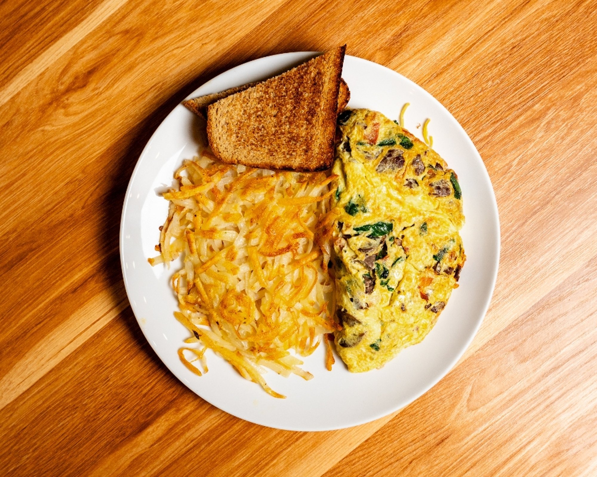 Steak Omelette