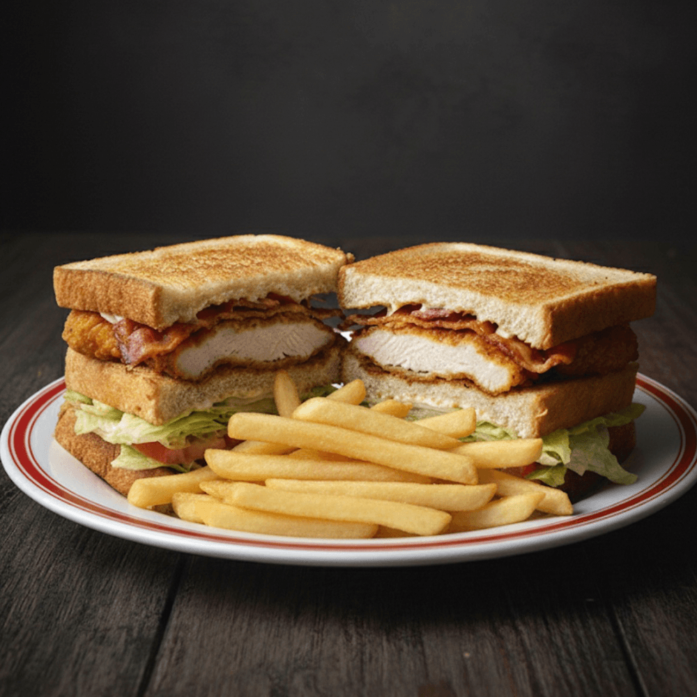 Chicken Tender (B.L.T) Sandwich Combo