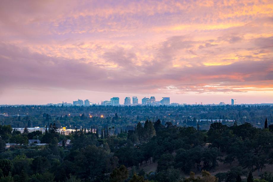 View of Downtown Sacramento from Skyline