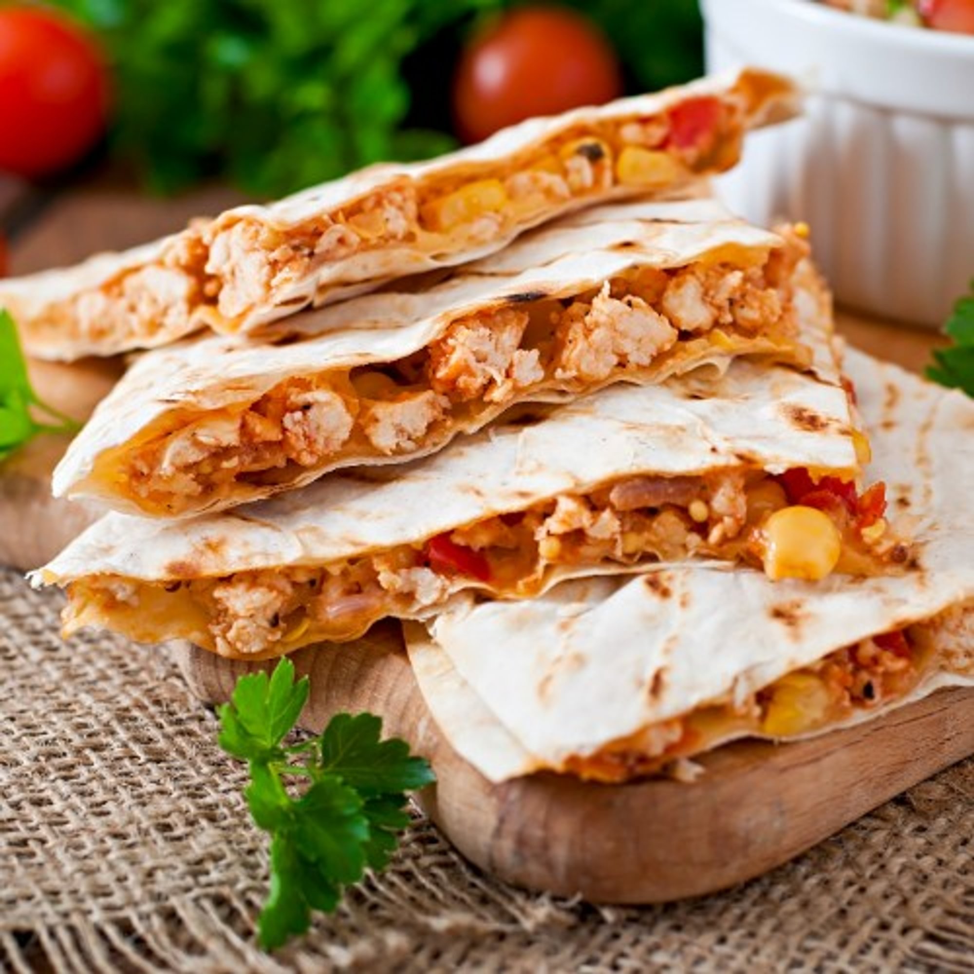 Chicken & Cheese Quesadilla