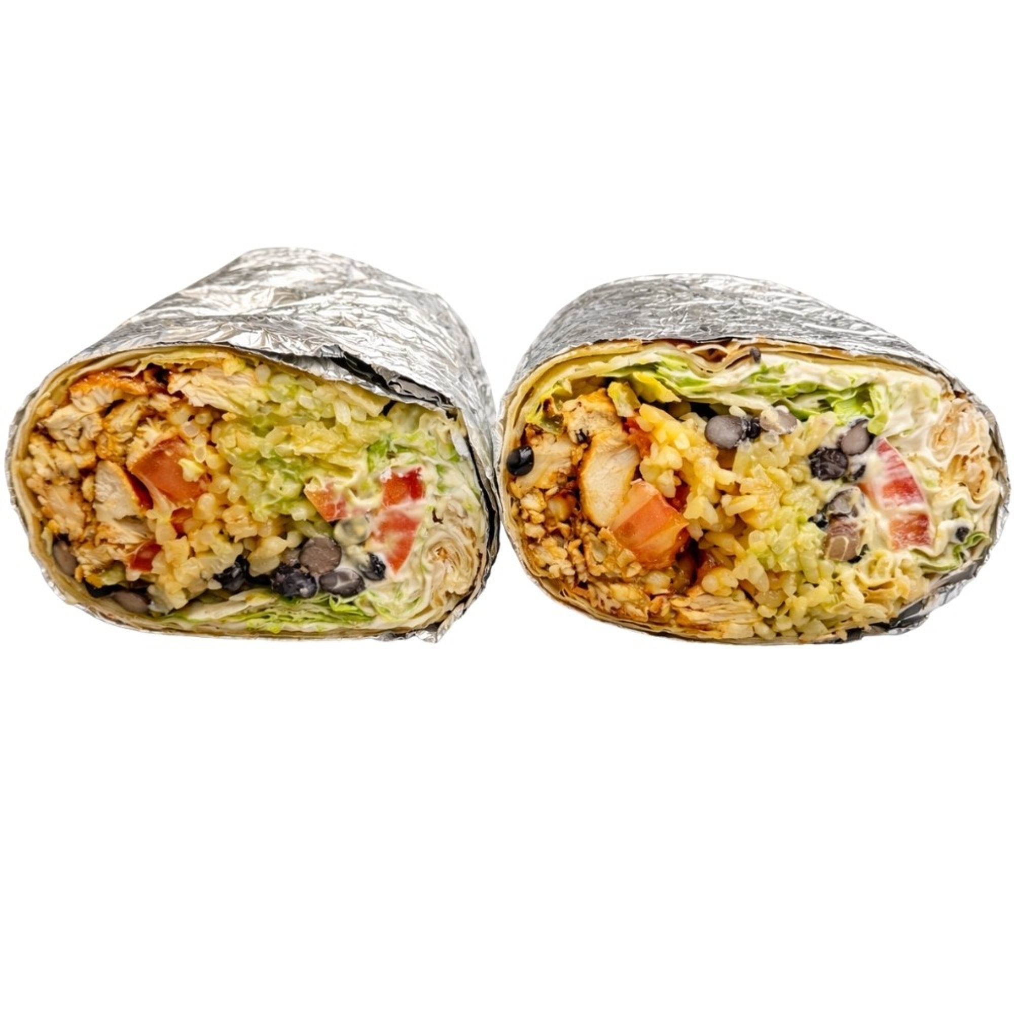 #416. Fajita Chicken Burrito Roll Up