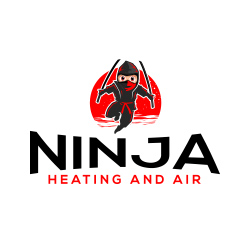 Ninja Heating And Air Logo