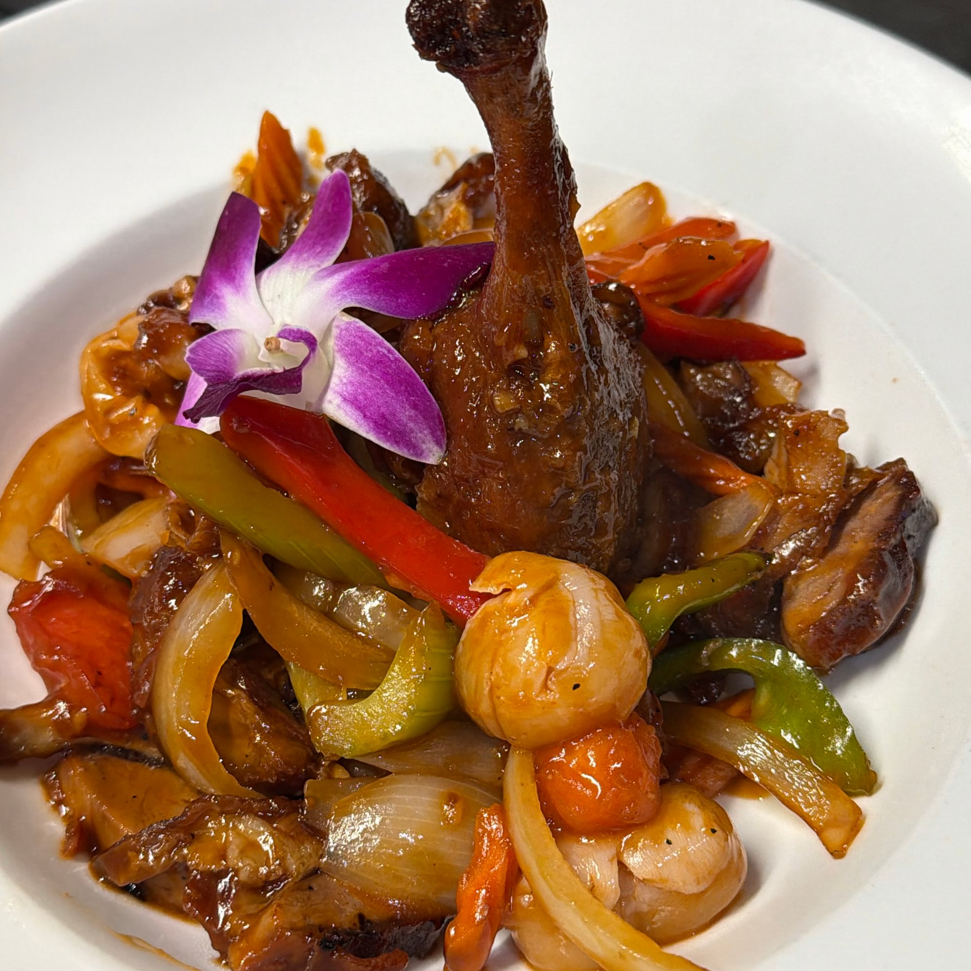 Lychee Ginger Duck