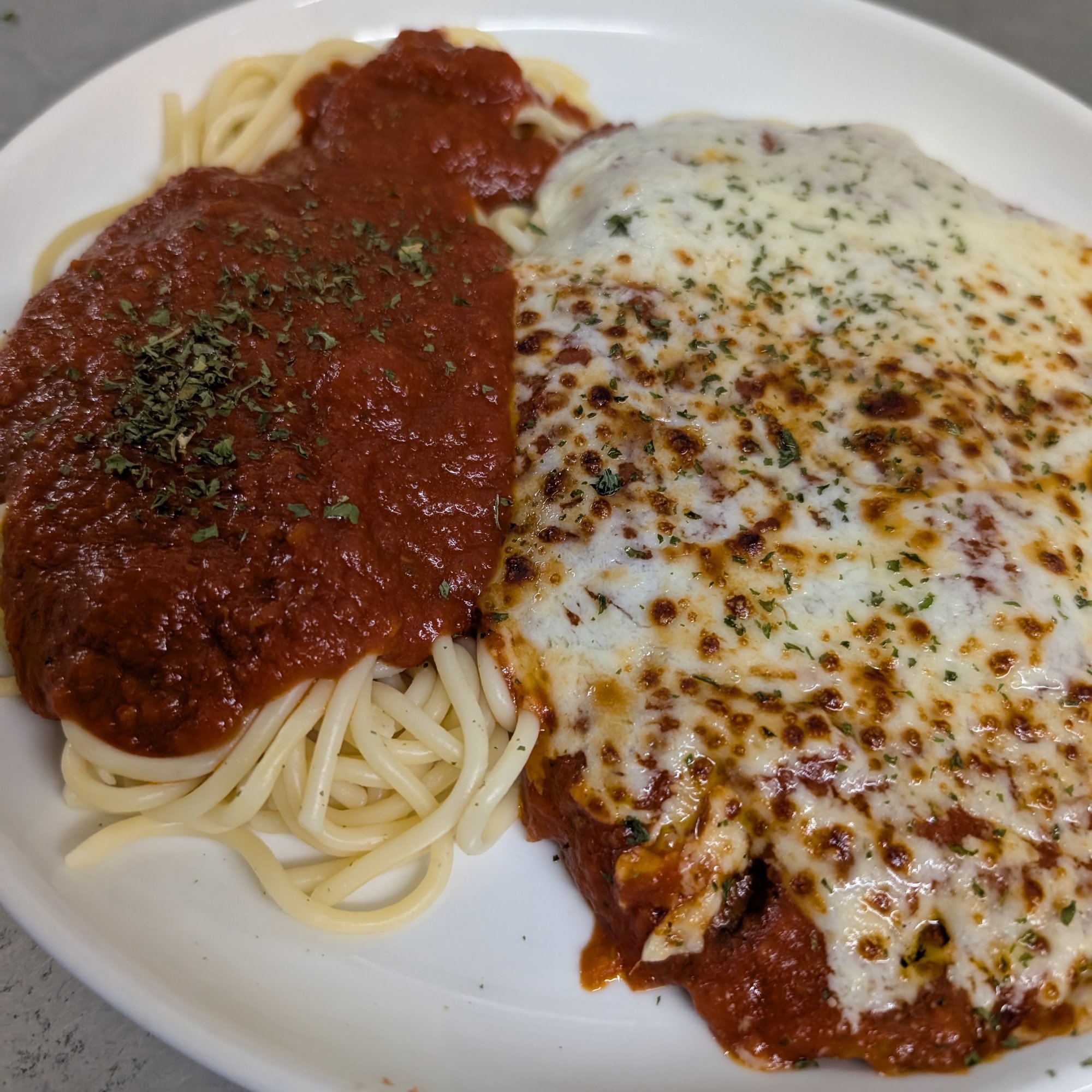 Chicken Breast Parmigiana
