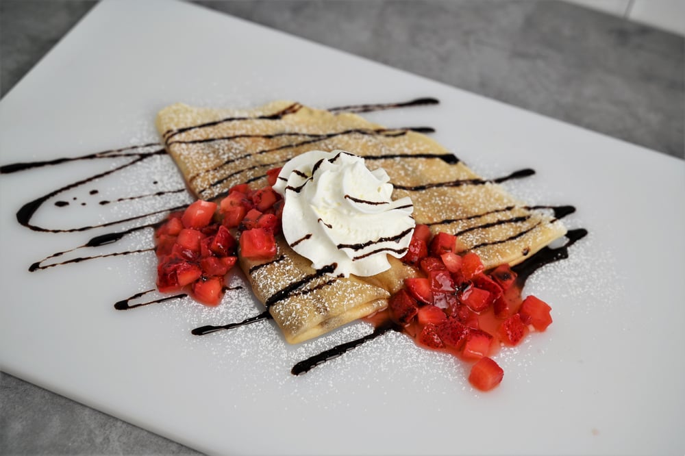 Chocolate Strawberry Crepe